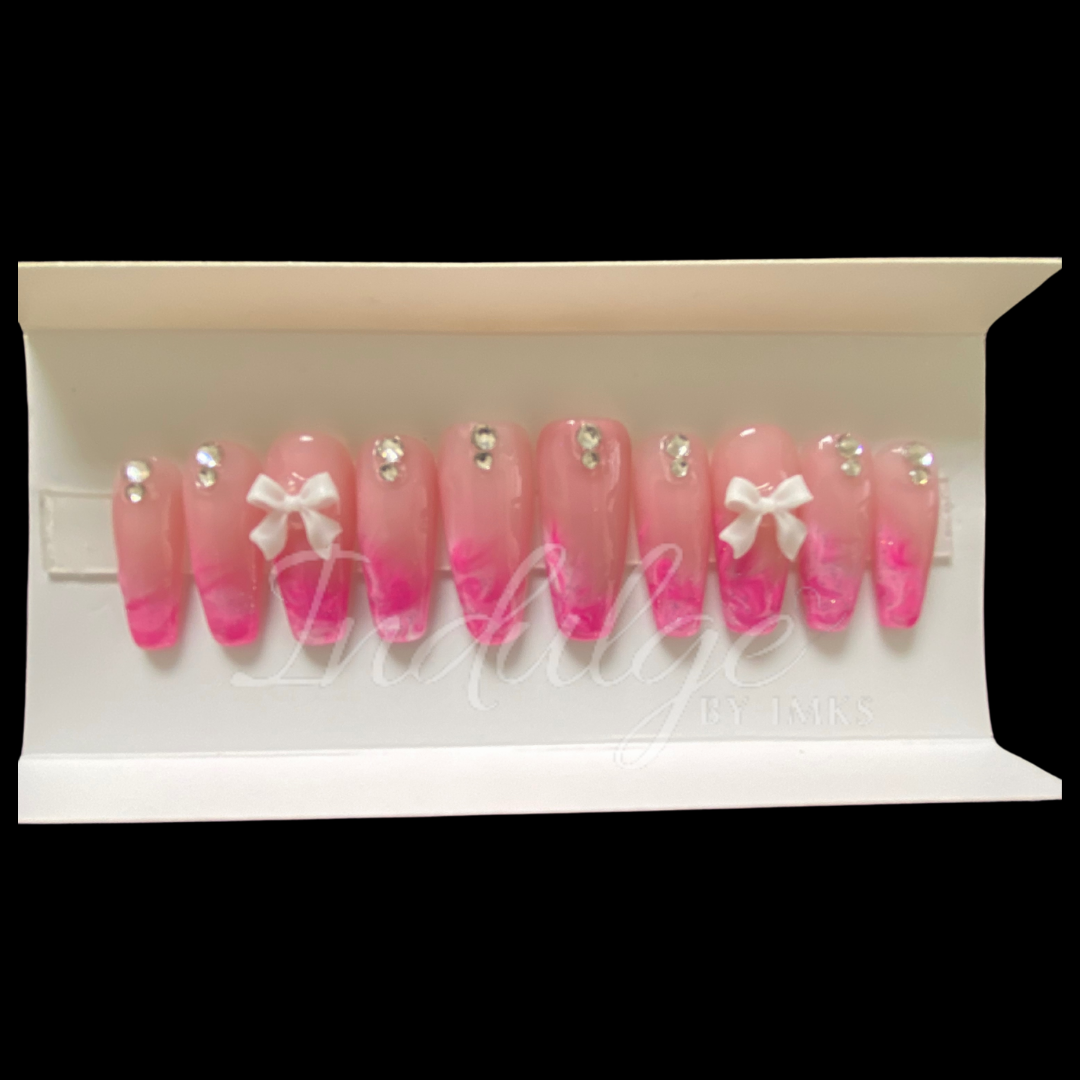 Medium Coffin Press On Nail Set